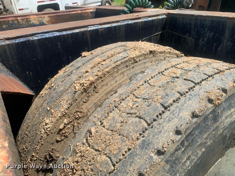 image for item LH9551 1962 Hamilton 3ALB-60  lowboy equipment trailer