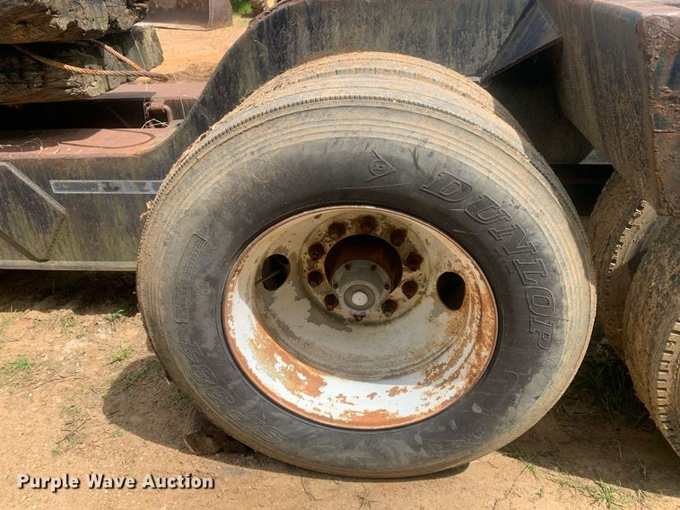 image for item LH9551 1962 Hamilton 3ALB-60  lowboy equipment trailer