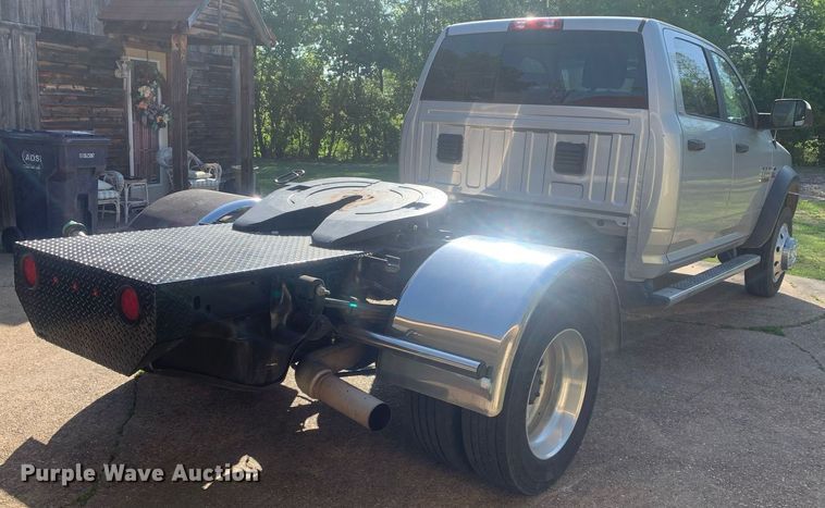 image for item LH9569 2018 Dodge Ram 5500  truck cab and chassis