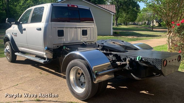 image for item LH9569 2018 Dodge Ram 5500  truck cab and chassis