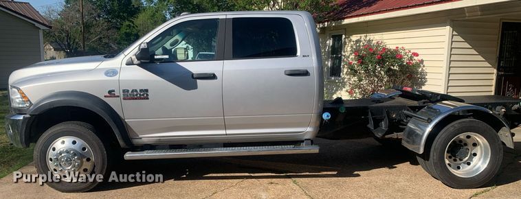 image for item LH9569 2018 Dodge Ram 5500  truck cab and chassis