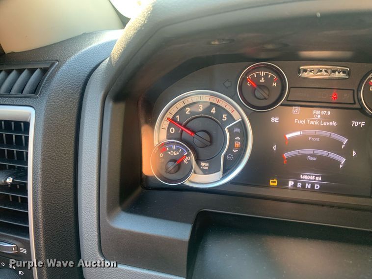 image for item LH9569 2018 Dodge Ram 5500  truck cab and chassis