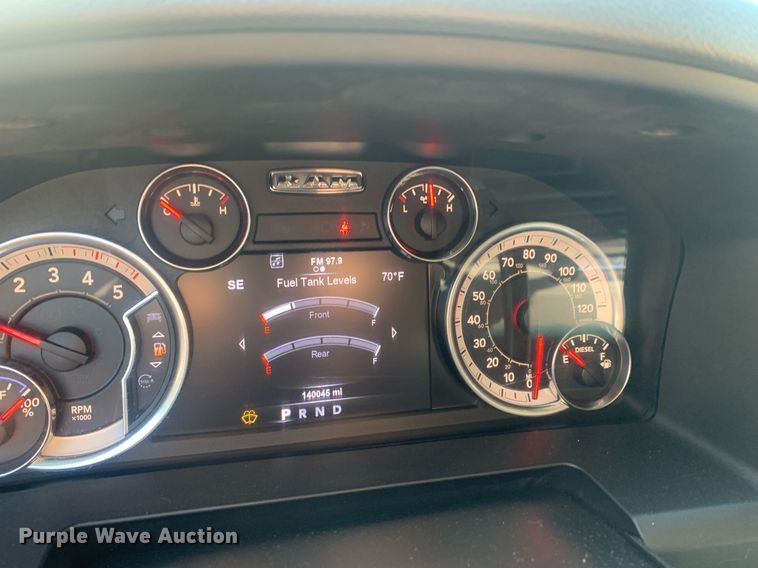 image for item LH9569 2018 Dodge Ram 5500  truck cab and chassis