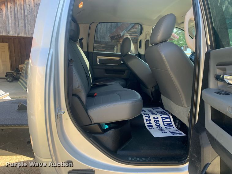 image for item LH9569 2018 Dodge Ram 5500  truck cab and chassis