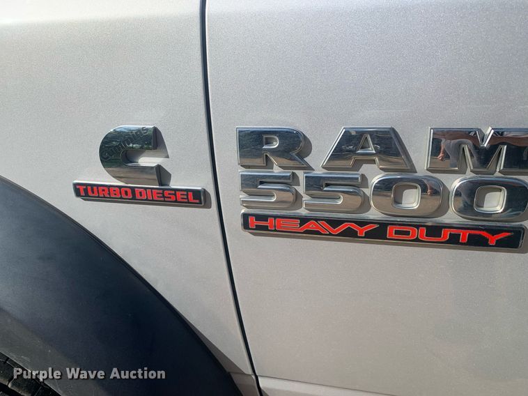 image for item LH9569 2018 Dodge Ram 5500  truck cab and chassis