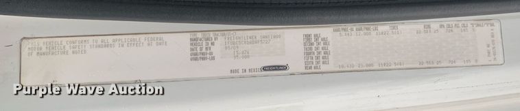 image for item LH9573 2010 Freightliner Business Class M2 112  semi truck