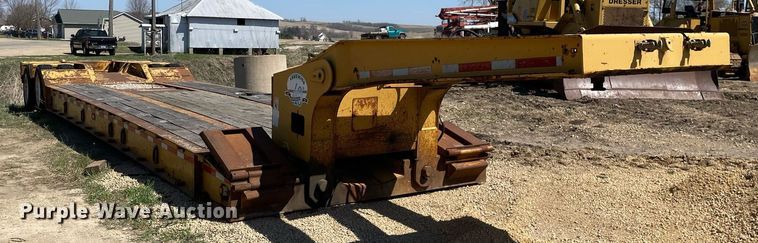 image for item LJ9610 1997 Load King  lowboy equipment trailer