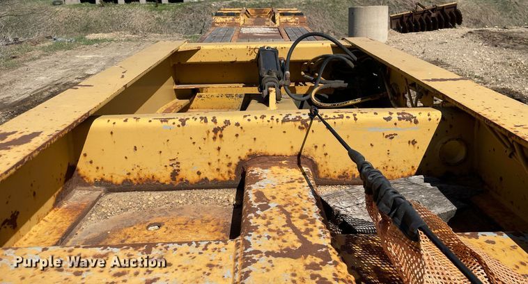 image for item LJ9610 1997 Load King  lowboy equipment trailer