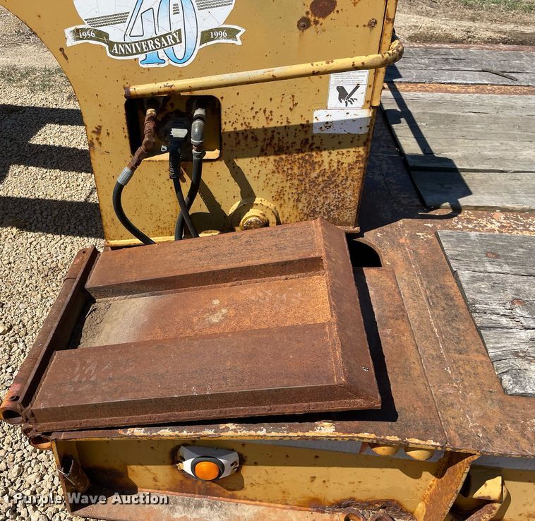 image for item LJ9610 1997 Load King  lowboy equipment trailer