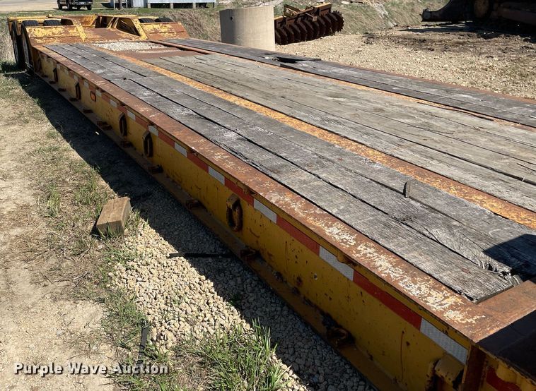 image for item LJ9610 1997 Load King  lowboy equipment trailer