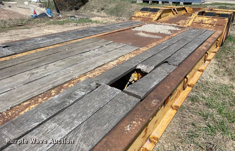 image for item LJ9610 1997 Load King  lowboy equipment trailer