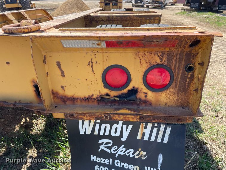 image for item LJ9610 1997 Load King  lowboy equipment trailer