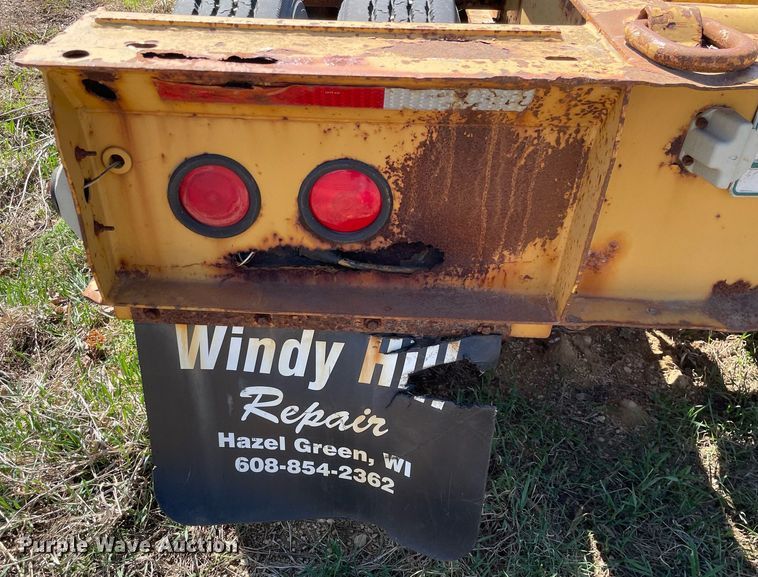 image for item LJ9610 1997 Load King  lowboy equipment trailer