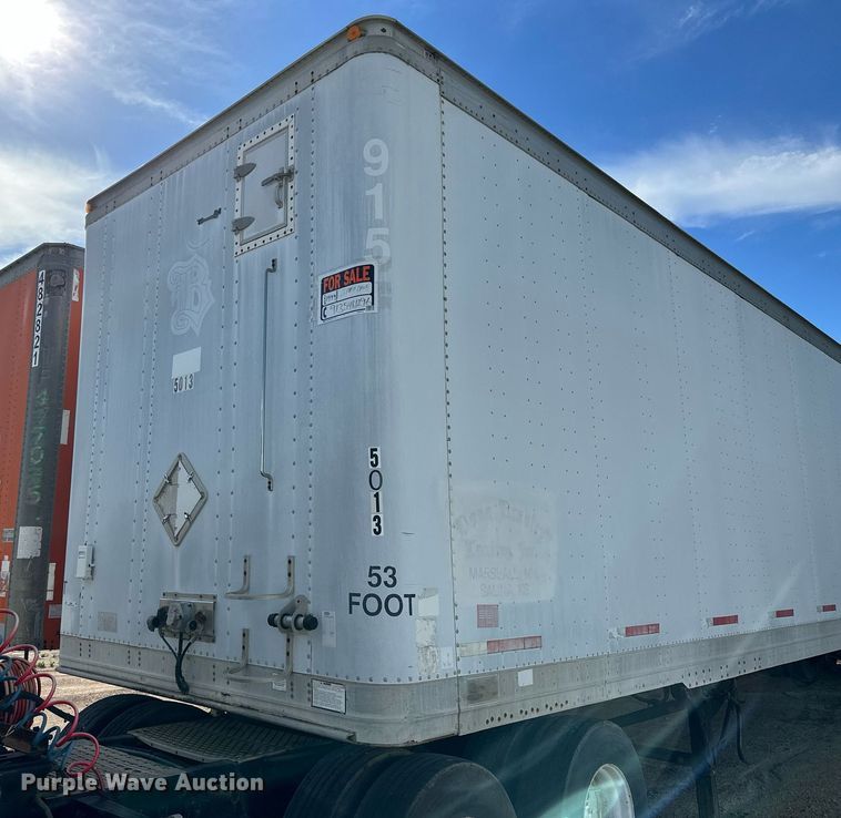 image for item LN9439 1999 Great Dane dry van trailer