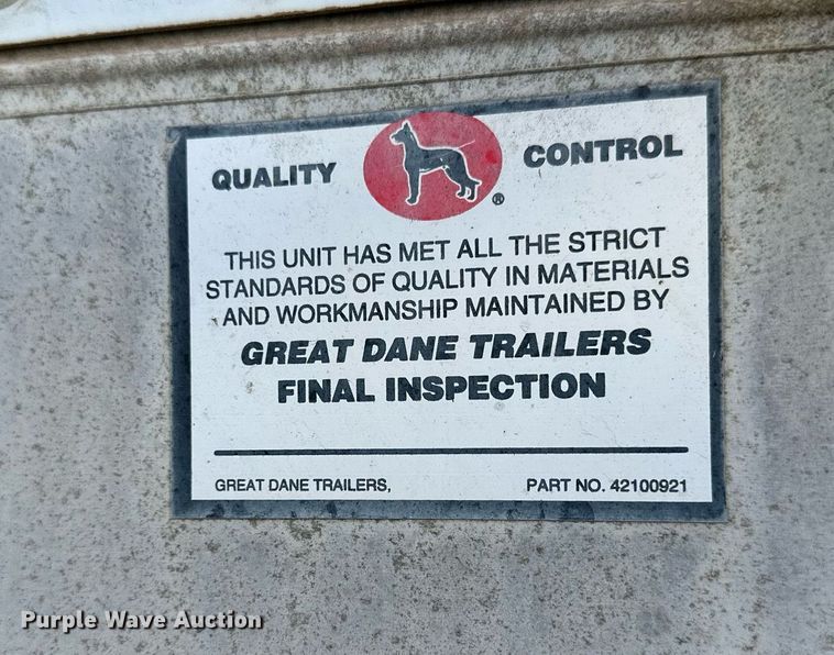 image for item LN9439 1999 Great Dane dry van trailer