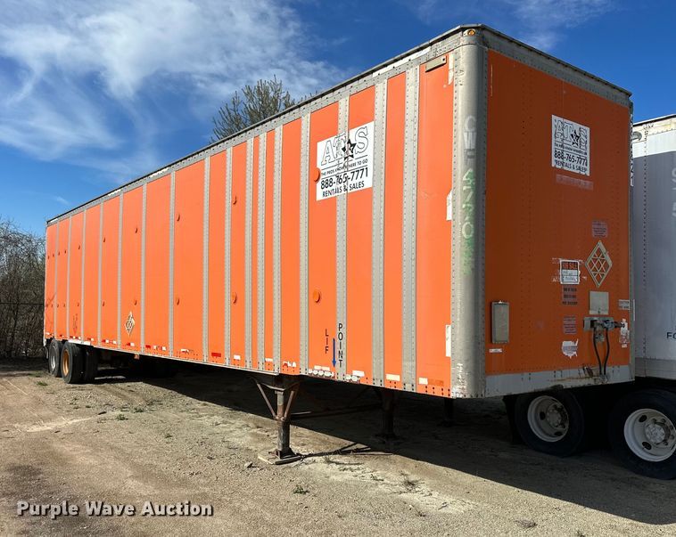 image for item LN9440 1996 Wabash  dry van trailer