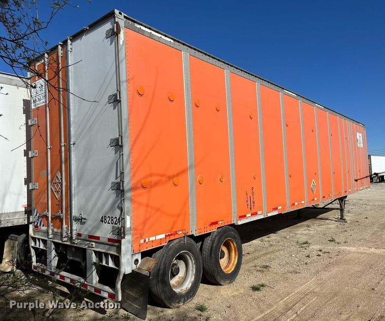 image for item LN9440 1996 Wabash  dry van trailer