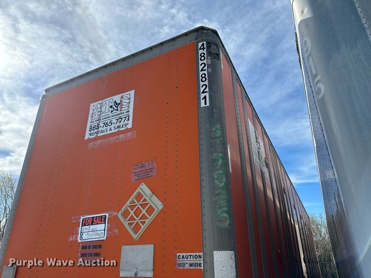 image for item LN9440 1996 Wabash  dry van trailer