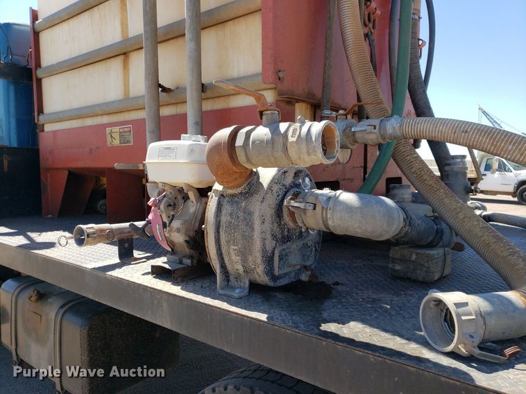 image for item LT9693 1995 Kenworth T300  flatbed truck with fluid mixing system