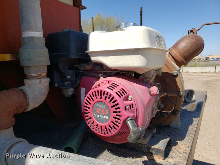 image for item LT9693 1995 Kenworth T300  flatbed truck with fluid mixing system