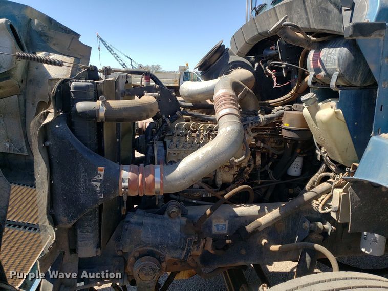 image for item LT9693 1995 Kenworth T300  flatbed truck with fluid mixing system