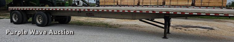 image for item MB9993 2007 Chaparral  flatbed trailer