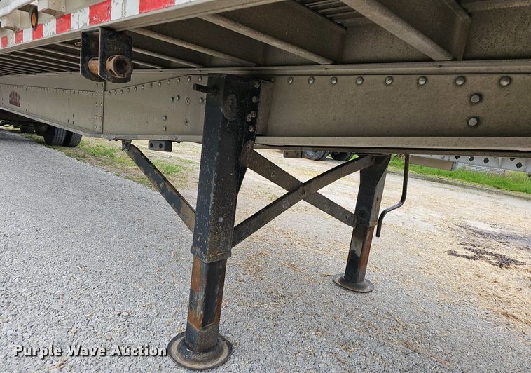image for item MB9993 2007 Chaparral  flatbed trailer