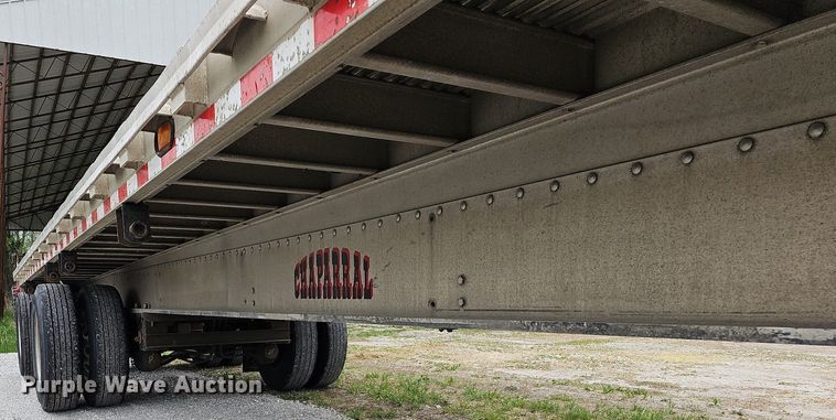 image for item MB9993 2007 Chaparral  flatbed trailer