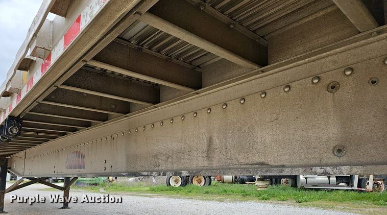 image for item MB9993 2007 Chaparral  flatbed trailer