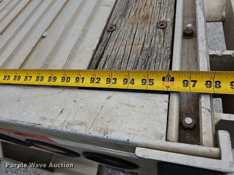 image for item MB9993 2007 Chaparral  flatbed trailer