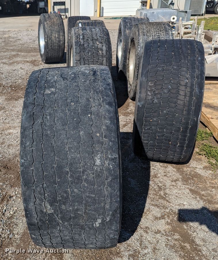 image for item MN9881 (8) super single tires and wheels