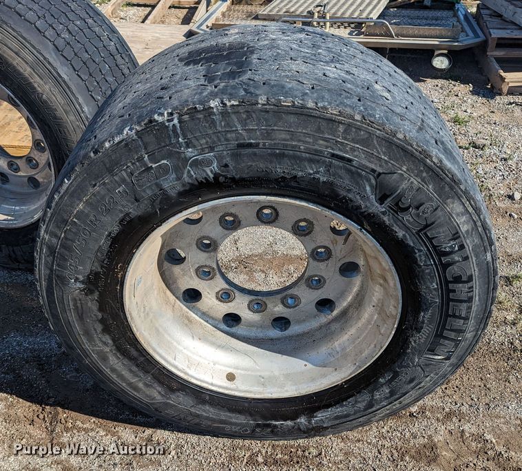 image for item MN9881 (8) super single tires and wheels