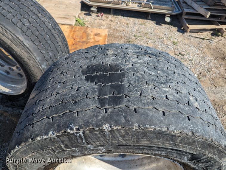 image for item MN9881 (8) super single tires and wheels