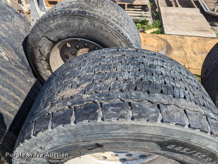 image for item MN9881 (8) super single tires and wheels