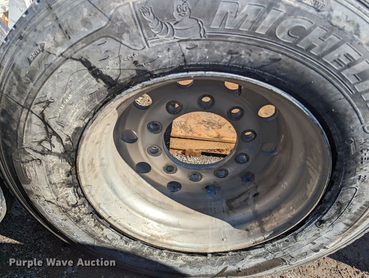 image for item MN9881 (8) super single tires and wheels