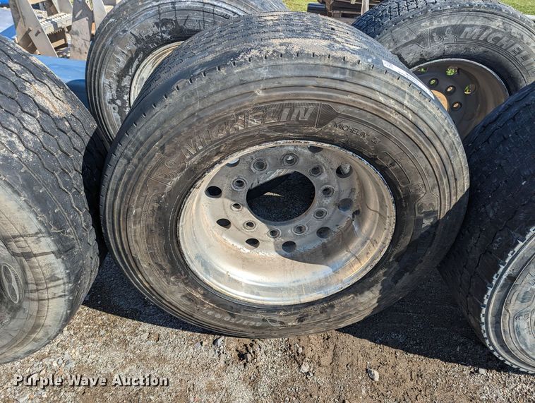 image for item MN9881 (8) super single tires and wheels