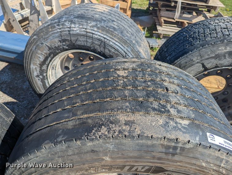 image for item MN9881 (8) super single tires and wheels