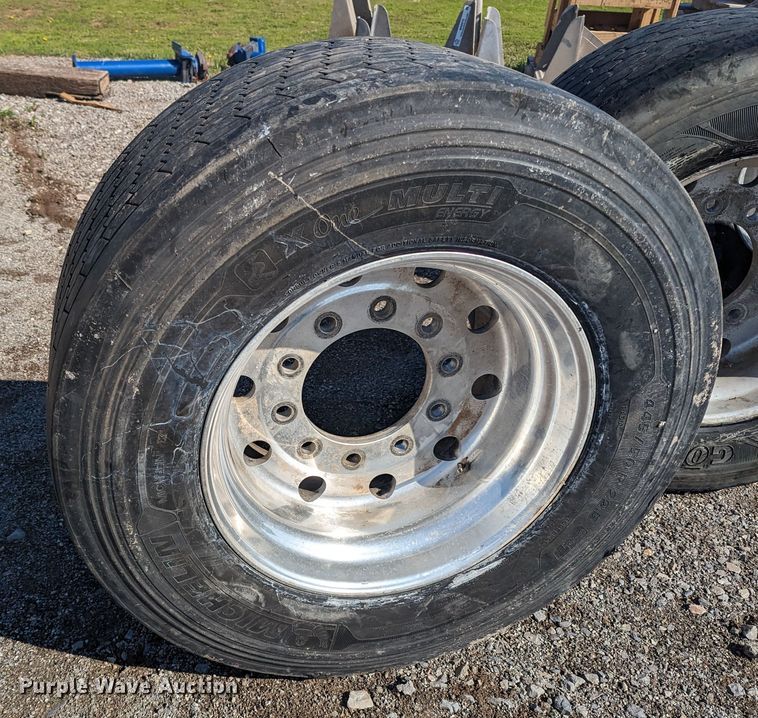 image for item MN9881 (8) super single tires and wheels