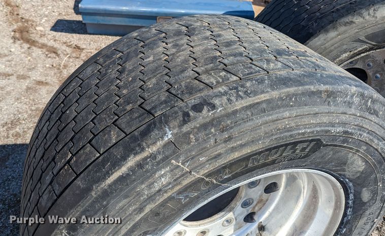 image for item MN9881 (8) super single tires and wheels
