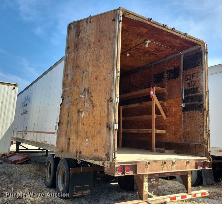 image for item MO9630 1991 Strick  dry van trailer