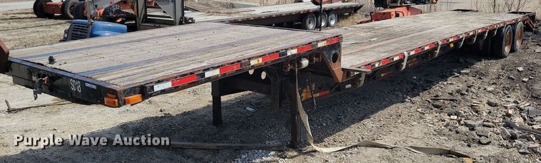 image for item MO9658 2006 Aztec  drop deck equipment trailer