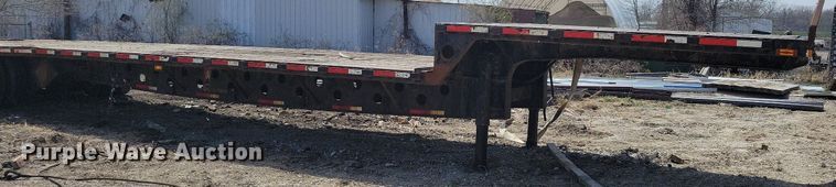 image for item MO9658 2006 Aztec  drop deck equipment trailer