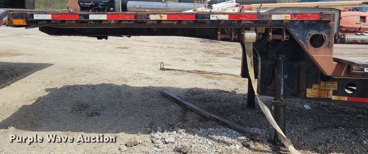 image for item MO9658 2006 Aztec  drop deck equipment trailer