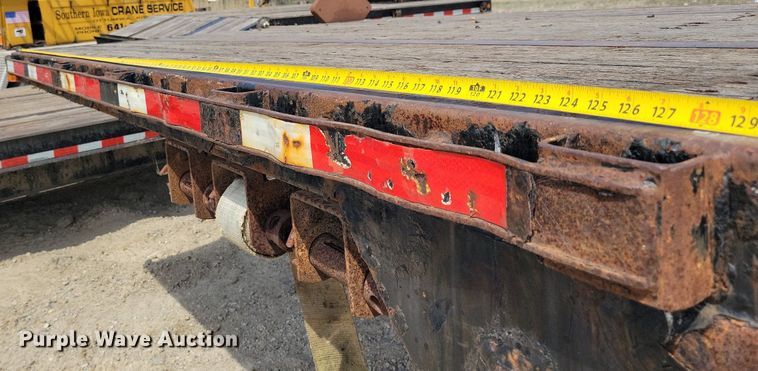 image for item MO9658 2006 Aztec  drop deck equipment trailer