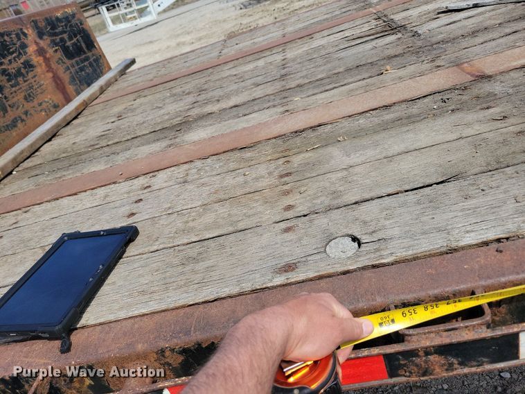 image for item MO9658 2006 Aztec  drop deck equipment trailer