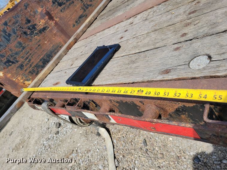 image for item MO9658 2006 Aztec  drop deck equipment trailer