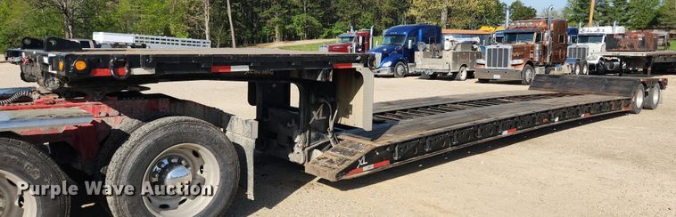 image for item MW9715 2007 XL Specialized Trailers XL 80 MFG  lowboy equipment trailer