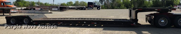 image for item MW9715 2007 XL Specialized Trailers XL 80 MFG  lowboy equipment trailer