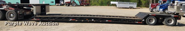 image for item MW9715 2007 XL Specialized Trailers XL 80 MFG  lowboy equipment trailer