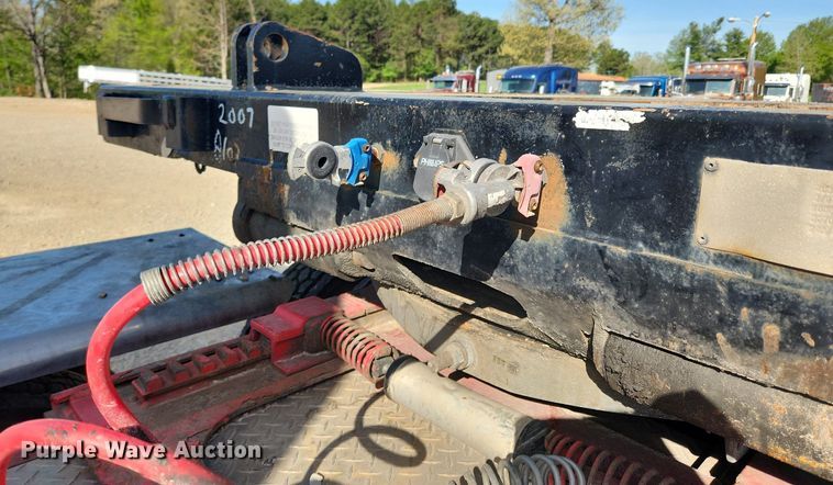 image for item MW9715 2007 XL Specialized Trailers XL 80 MFG  lowboy equipment trailer